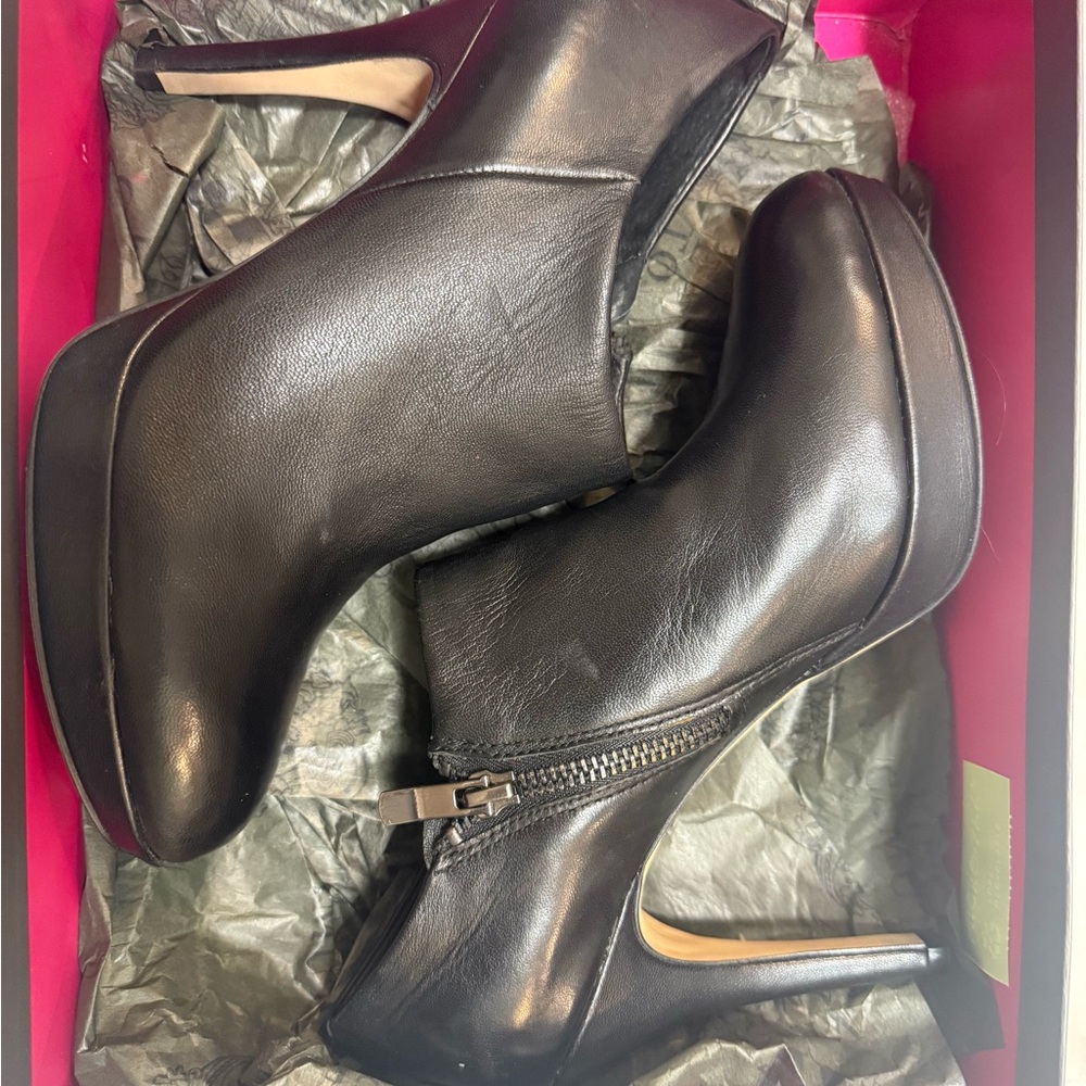 Vince Camuto Black Heeled Boots